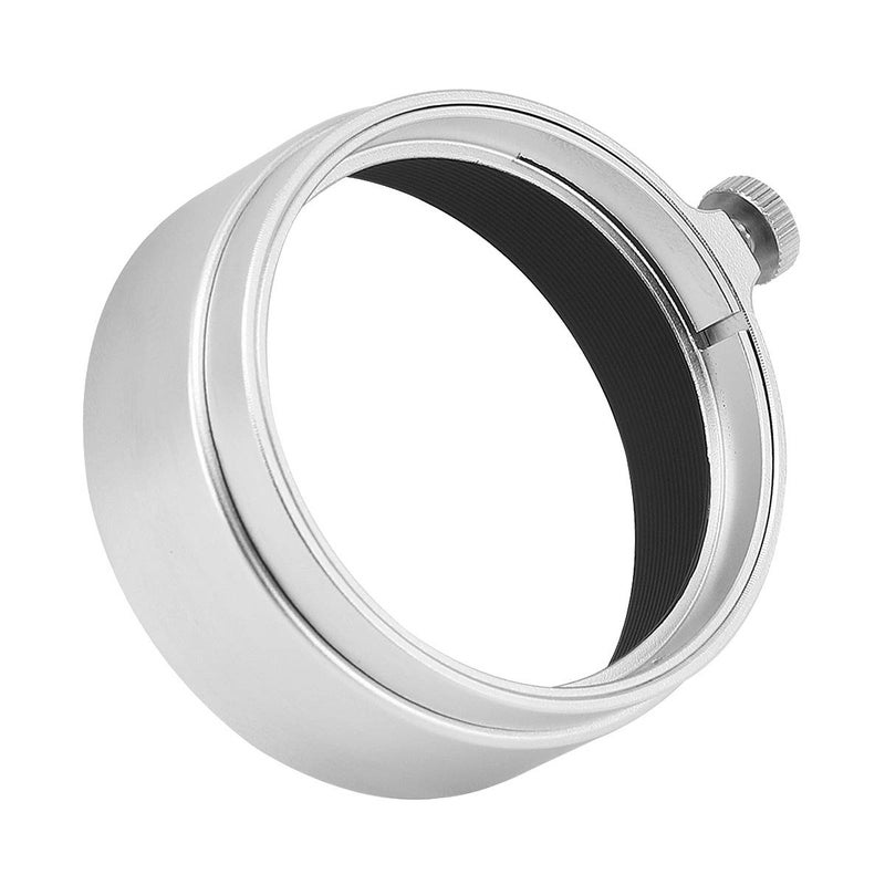 Haoge LH-M37W Metal Lens Hood for Leica Leitz Elmar 3.5cm 35mm f3.5 A36, Elmar 50mm f3.5 A36, Summaron 3.5cm 35mm f3.5 A36 and Other Lens with 36mm Outside Size Silver - Image 5